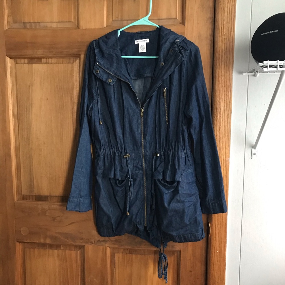 Lightweight Jean Material Jacket